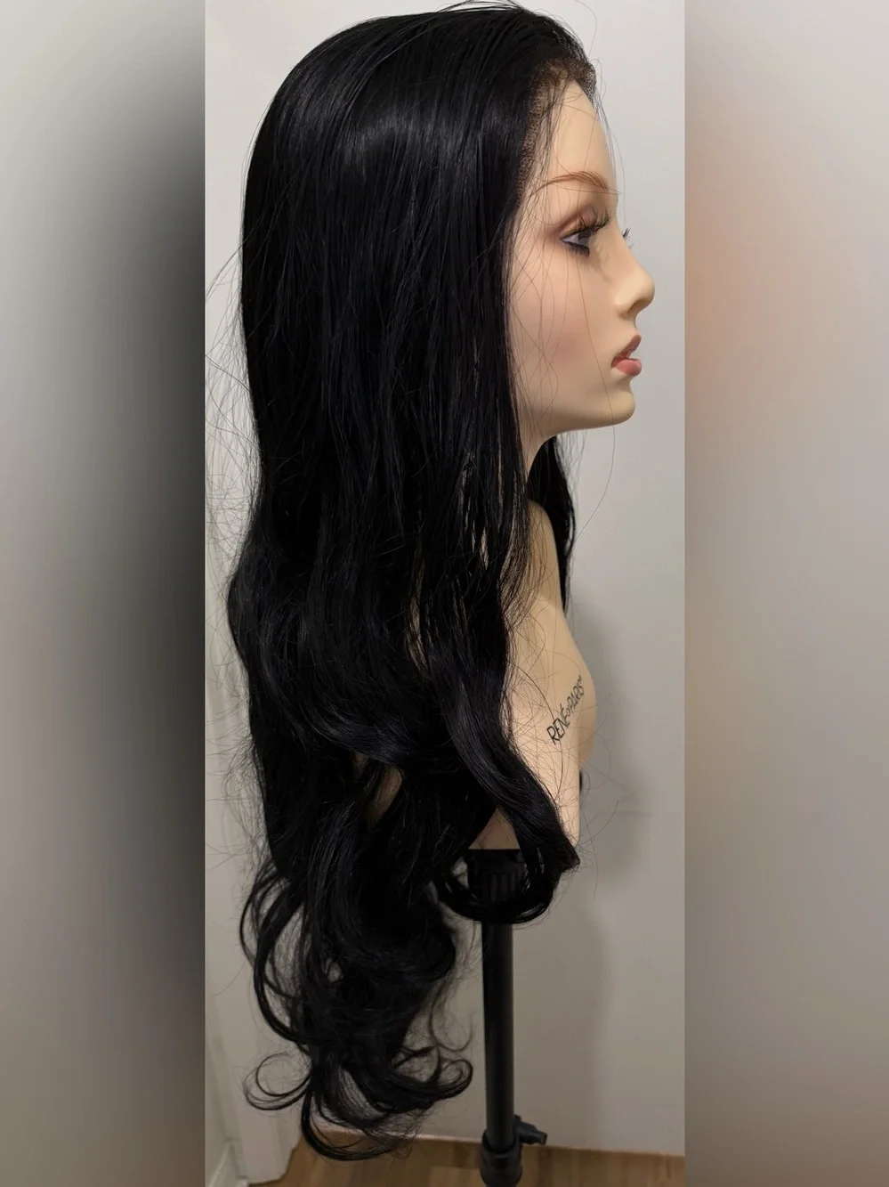 HAIR, 30” Long Layers, Lace Front, Jet Black